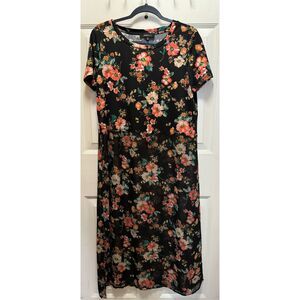Oversized Floral Long Top